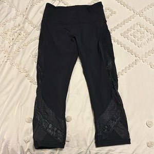 Lululemon Wunder Under Crop 21" *Lace
